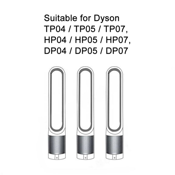 2pcs /Set Activated Carbon Filter For Dyson Air Purifier TP04 / TP05 / TP07, HP04 / HP05 / HP07, DP04 / DP05 / DP07