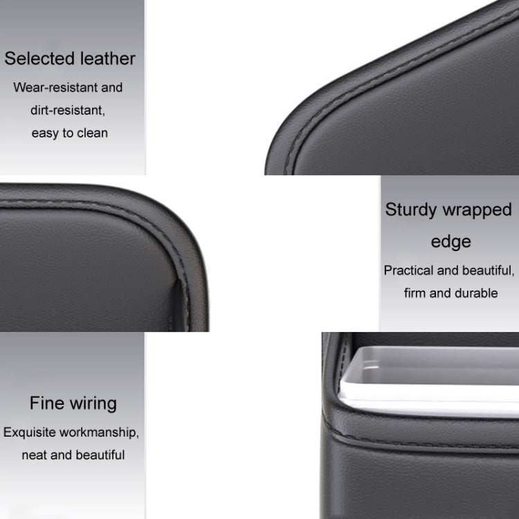 Car Seat Storage Bag With Waterproof Bucket Car Storage Multifunctional Trash Can(Black) - Stowing Tidying by PMC TechLife | Online Shopping South Africa | PMC TechLife | Buy Now Pay Later Mobicred