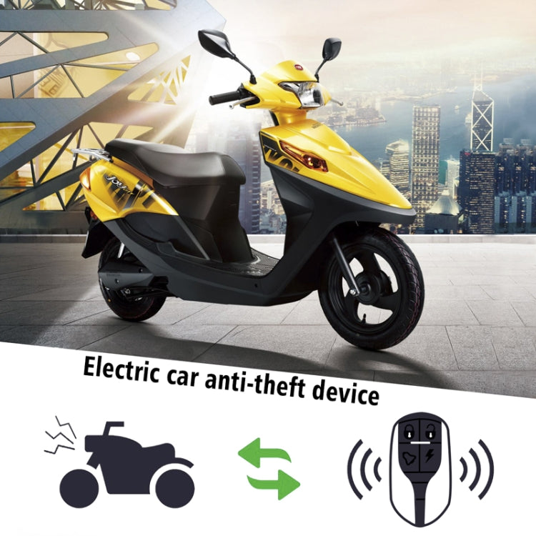 Electric Vehicle Anti-theft Remote Alarm Keyless Quick Vehicle Search(48-72V) - Theft Protection by PMC TechLife | Online Shopping South Africa | PMC TechLife | Buy Now Pay Later Mobicred