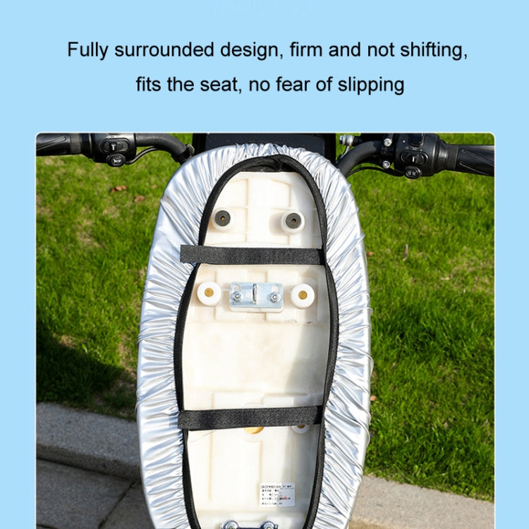 Electric Vehicle Universal Waterproof Sun Protection Seat Cover For All Seasons, Color: Silver(S) - Seat Covers by PMC TechLife | Online Shopping South Africa | PMC TechLife | Buy Now Pay Later Mobicred
