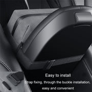 Car Armrest Box Tissue Box Car Sun Visor Seat Back Hanging Tissue Storage Bag(Black)