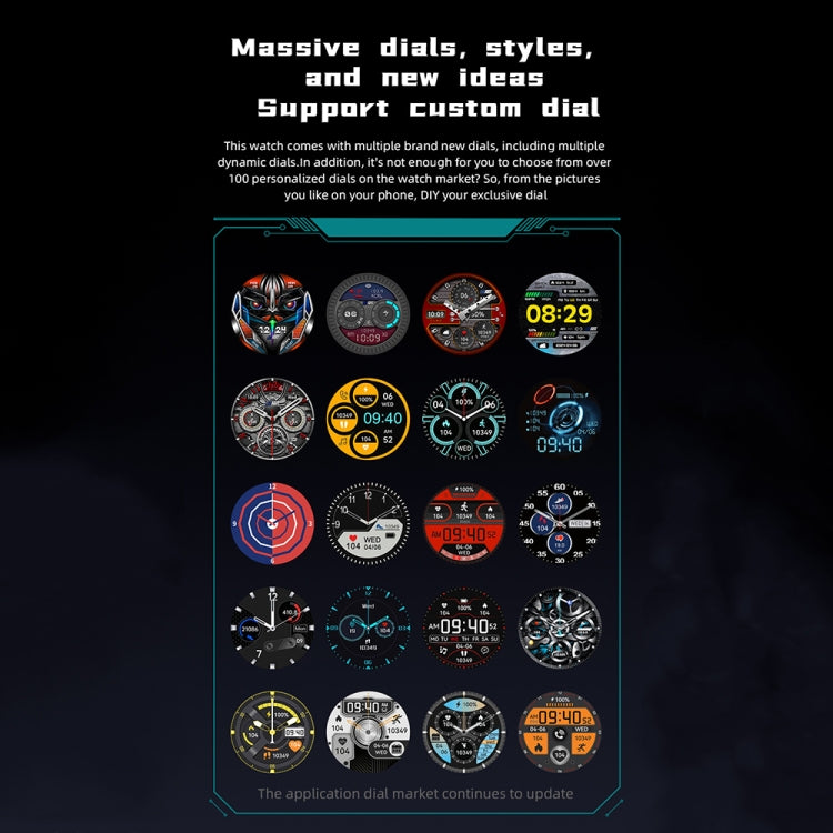 LOKMAT ZEUS6 PRO 1.46-Inch IP68 Waterproof SOS Flashlight Bluetooth Smart Watch(Black) - free shipping - PMC TechLife - Order now!