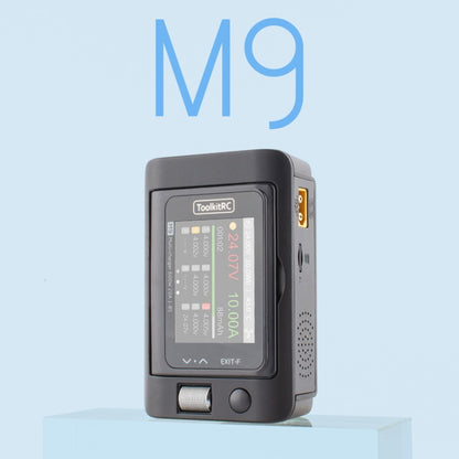ToolkitRC M9 600W Airplane Li-Po Battery Balance Charger With Voice Function(Black) - free shipping - PMC Jewellery - Order now!