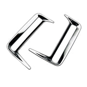 For 2024 Suzuki Spacia Custom Right-Hand Drive Rear Bumper Fog Lamp Trim Strip(Electroplating Mirror)