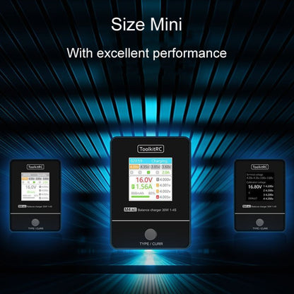 ToolkitRC M4AC Airplane And Car Model Li-Po Battery Balance Charger(EU Plug) - free shipping - PMC Jewellery - Order now!