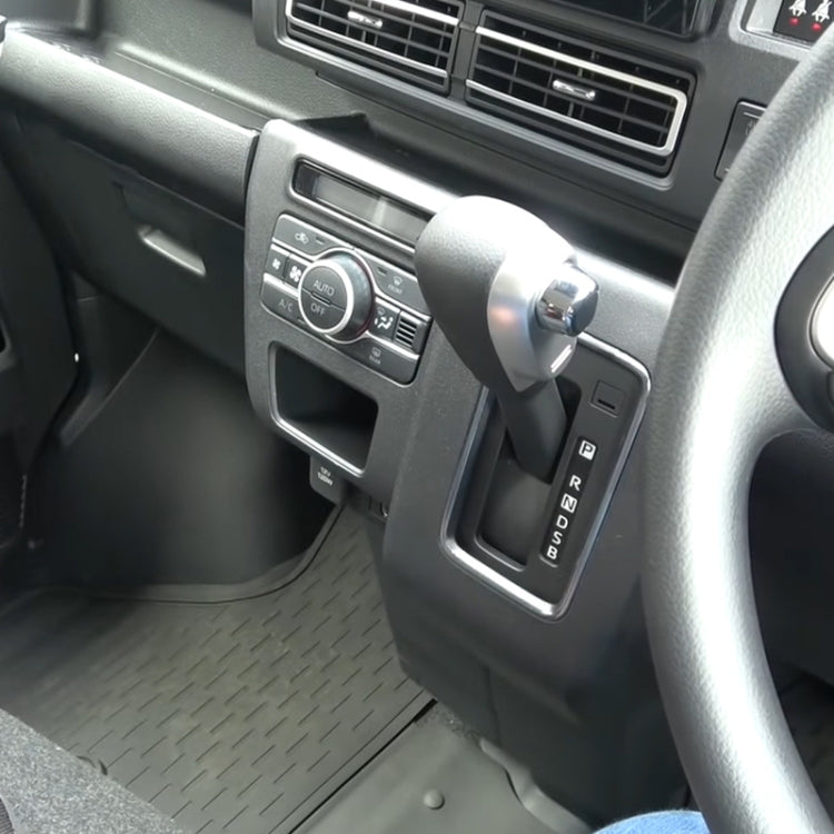 For Daihatsu 2022 Atrai S700 S710 Right-hand Drive Air Conditioning Control Box Modification(Carbon Fiber) - Car Interior Mouldings by PMC TechLife | Online Shopping South Africa | PMC TechLife | Buy Now Pay Later Mobicred