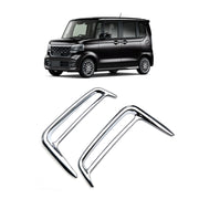 For Honda 2023 N-BOX Custom JF5/JF6 Right-hand Drive Bumper Fog Lamp Decorative Frame