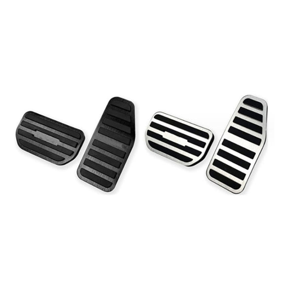 For Suzuki 2023 Spacia MK54S MK94S Right-hand Drive Accelerator Pedal Sticker(Brushed Silver)