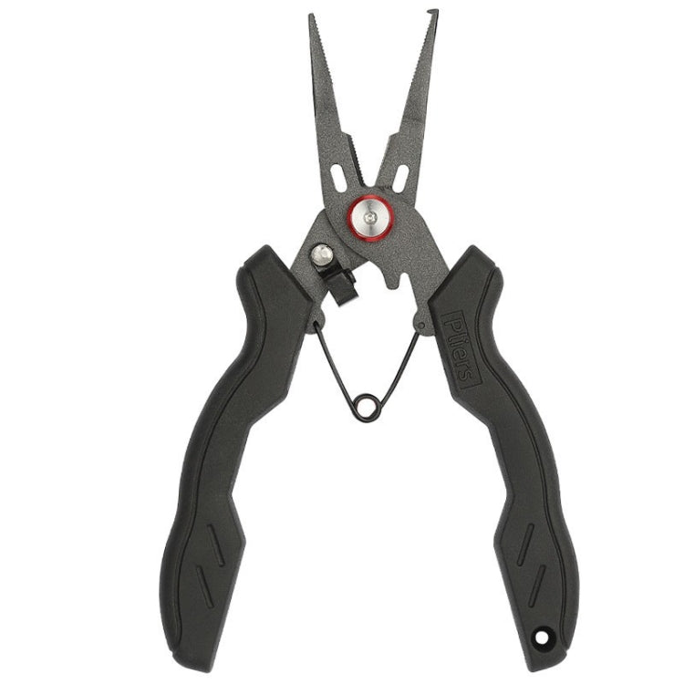 Teflon Stainless Steel Multifunctional Fishing Pliers Anti-slip Cutting Line Open Ring Fishing Tools(Red Nail) - Fish Gripper & Pliers by PMc TechLife | Online Shopping South Africa | PMc TechLife | Buy Now Pay Later Mobicred