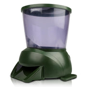 4.25L Aquarium Automatic Feeder Timing Dosing Fish Tank Pond Feeder(Green)