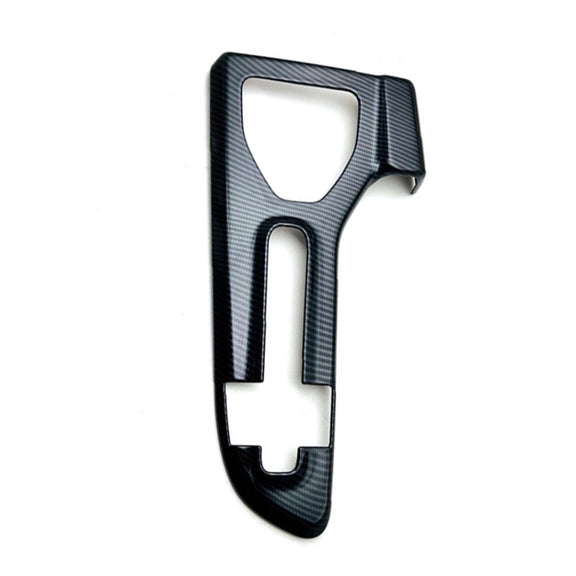For 2023 Toyota Crown Center Control Gear Decorative Bright Frame, Size: Left-hand Drive(Carbon Fiber)