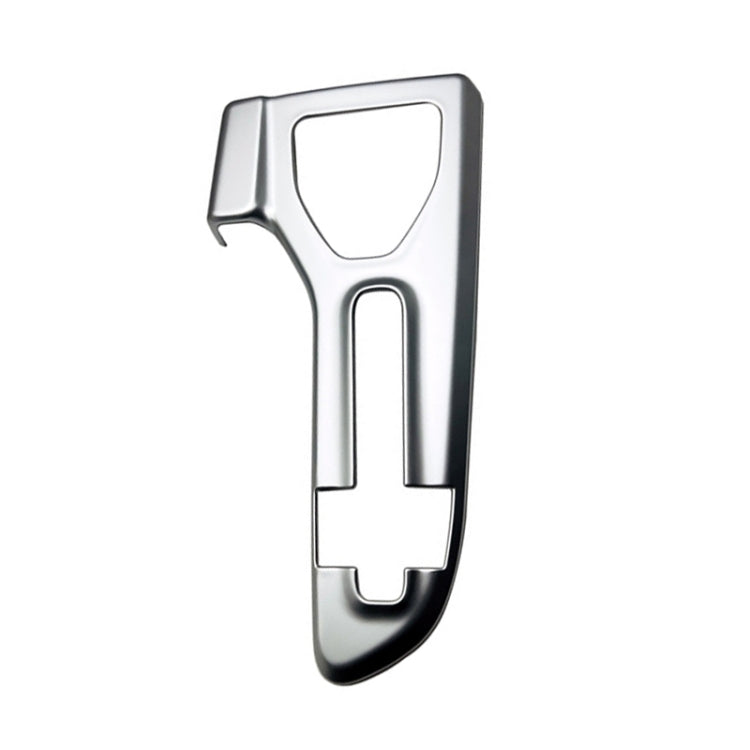 For 2023 Toyota Crown Center Control Gear Decorative Bright Frame, Size: Right-hand Drive(Silver) - Car Interior Mouldings by PMC TechLife | Online Shopping South Africa | PMC TechLife | Buy Now Pay Later Mobicred