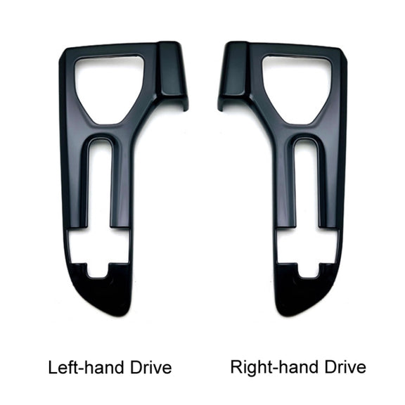 For 2023 Toyota Crown Center Control Gear Decorative Bright Frame, Size: Left-hand Drive(Carbon Fiber)