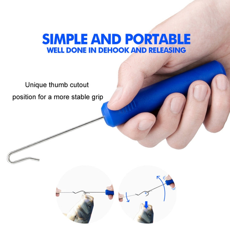 Hook Remover Fishing Bait Hook Removal Tool Multifunctional Hook Dehooker(Blue) - Fishing Hooks by PMC TechLife | Online Shopping South Africa | PMC TechLife | Buy Now Pay Later Mobicred