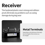 1 Drag 3 Pet Electronic Fence Wireless Dog Trainer Smart Electric Shock Dog Collar(Black)