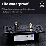 1 Drag 2 Pet Electronic Fence Wireless Dog Trainer Smart Electric Shock Dog Collar(Black)