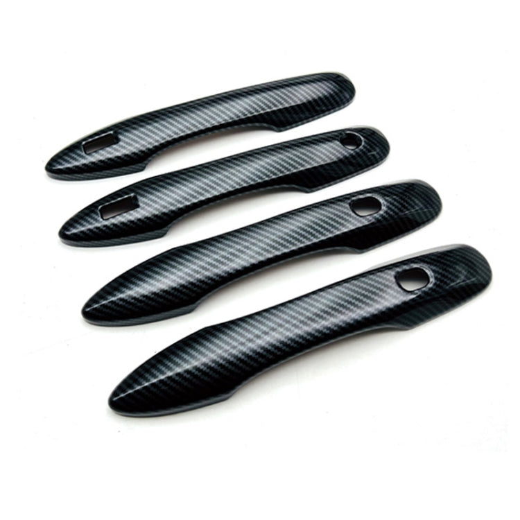 For Toyota 2022 Noah/Voxy 90 Series Right Hand Drive Door Handle Protection Cover Patch(Carbon Fiber) - Decorative Strip by PMC TechLife | Online Shopping South Africa | PMC TechLife | Buy Now Pay Later Mobicred