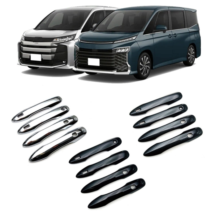 For Toyota 2022 Noah/Voxy 90 Series Right Hand Drive Door Handle Protection Cover Patch(Piano Black)