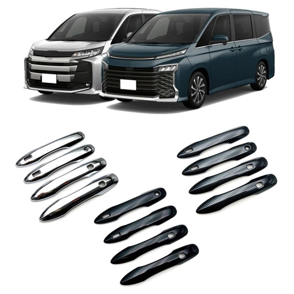 For Toyota 2022 Noah/Voxy 90 Series Right Hand Drive Door Handle Protection Cover Patch(Carbon Fiber)