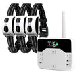 1 Drag 3 Pet Electronic Fence Wireless Stop Barker Outdoor Dog Collar Remote Control Dog Trainer(White) - Training Aids by PMC TechLife | Online Shopping South Africa | PMC TechLife | Buy Now Pay Later Mobicred