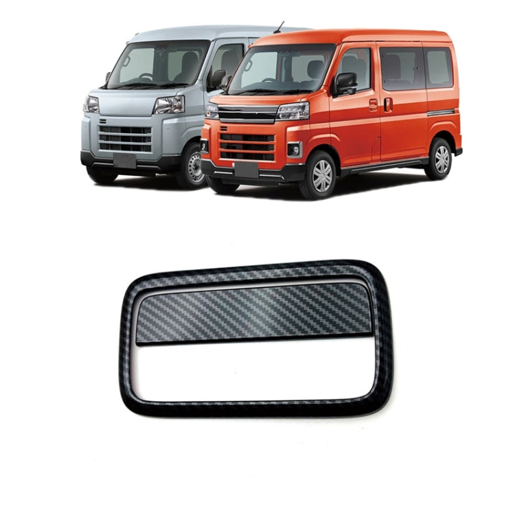 For Daihatsu 2022 Atrai/Hijet Right Hand Drive Trunk Tailgate Handle Conversion(Carbon Fiber) - Decorative Strip by PMC TechLife | Online Shopping South Africa | PMC TechLife | Buy Now Pay Later Mobicred