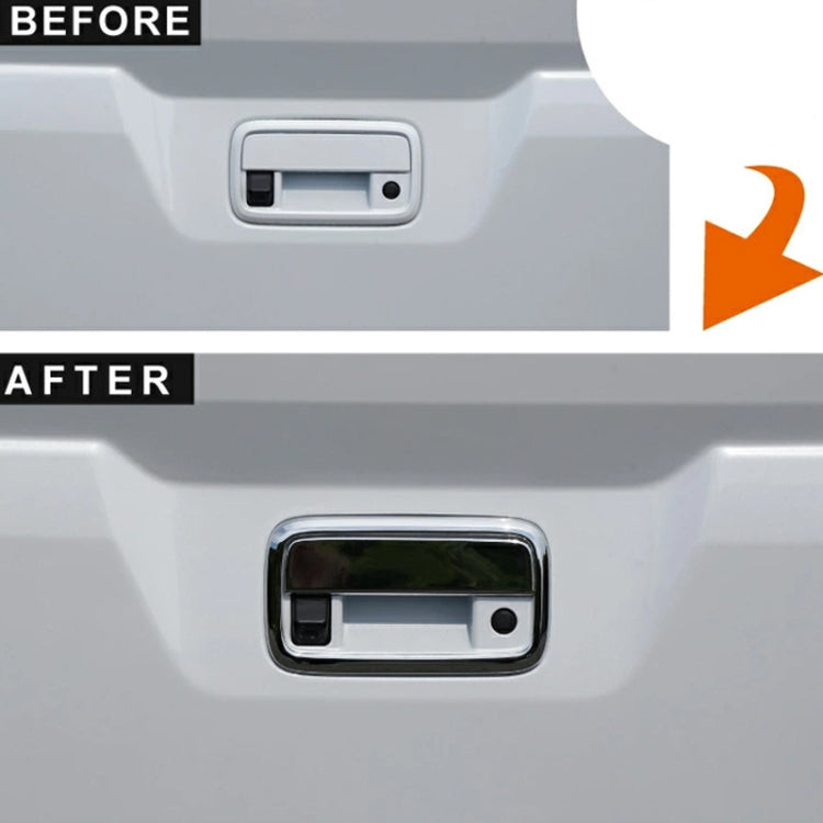 For Daihatsu 2022 Atrai/Hijet Right Hand Drive Trunk Tailgate Handle Conversion(Carbon Fiber) - Decorative Strip by PMC TechLife | Online Shopping South Africa | PMC TechLife | Buy Now Pay Later Mobicred