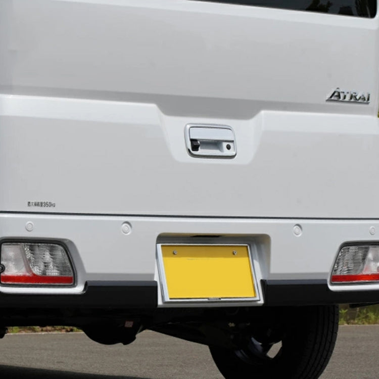 For Daihatsu 2022 Atrai/Hijet Right Hand Drive Trunk Tailgate Handle Conversion(Electroplated Mirror) - Decorative Strip by PMC TechLife | Online Shopping South Africa | PMC TechLife | Buy Now Pay Later Mobicred