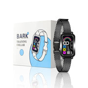 Color Screen Stop Bark Dog Trainer Anti Barking Pet Supplies(White)