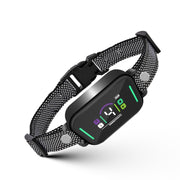 Color Screen Stop Bark Dog Trainer Anti Barking Pet Products(Black)
