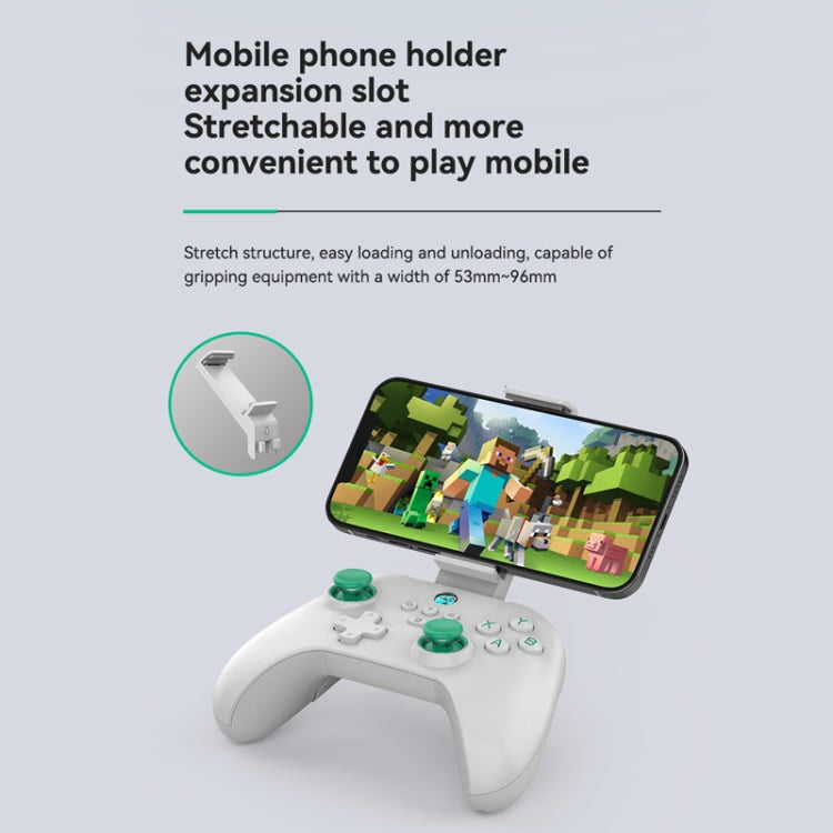Z03 Wireless Bluetooth Game Controller For Switch / IOS / Android / PC / PS3 / PS4, Spec: White