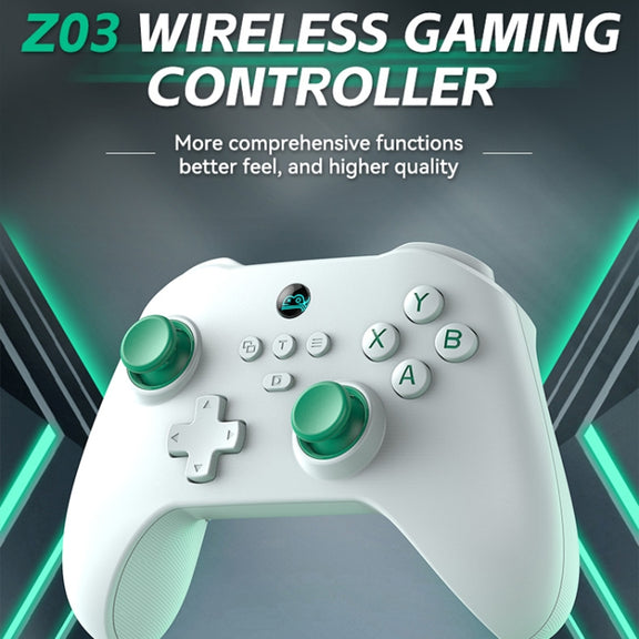 Z03 Wireless Bluetooth Game Controller For Switch / IOS / Android / PC / PS3 / PS4, Spec: Black+Bracket