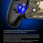 BSP-D10 Wireless Stretch Game Controller for Switch / Android / IOS / PC / PS3 / PS4(White)