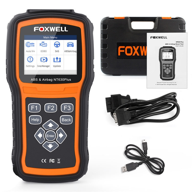FOXWELL NT630 Plus OBD2 Scanner SRS ABS Code Reader SAS OIL EPB Reset Diagnostic - free shipping - PMC Jewellery - Order now!