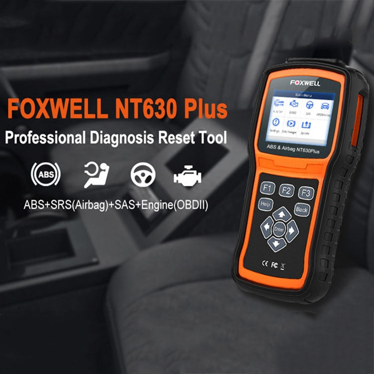 FOXWELL NT630 Plus OBD2 Scanner SRS ABS Code Reader SAS OIL EPB Reset Diagnostic - free shipping - PMC Jewellery - Order now!