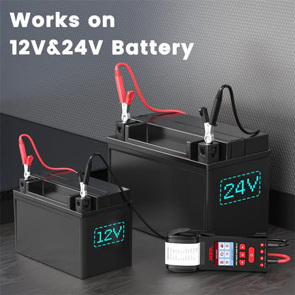 ANCEL 12V/24V Printer-Type Car Battery Tester Battery Power CCA Internal Resistance Life Detector(BST600) - free shipping - PMC Jewellery - Order now!