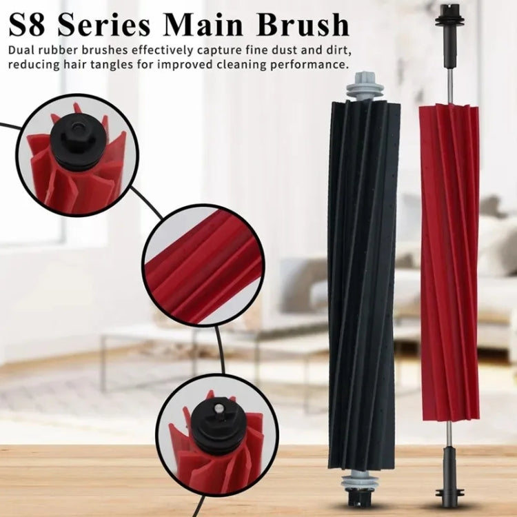 For Roborock G20 / S8 Plus / S8 / S8 Pro Vacuum Cleaner Accessories 1pair White Side Brush