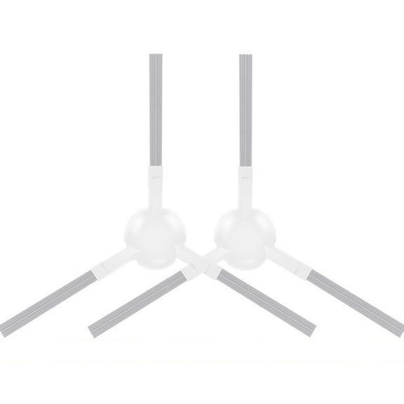 For Dreame L20 Ultra / X20 Pro / X20 Pro Plus Robot Vacuum Accessories 1pair White Side Brush