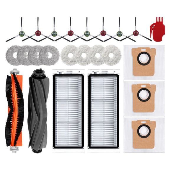 For Dreame L20 Ultra / X20 Pro / X20 Pro Plus Robot Vacuum Accessories 1 Gray Rag