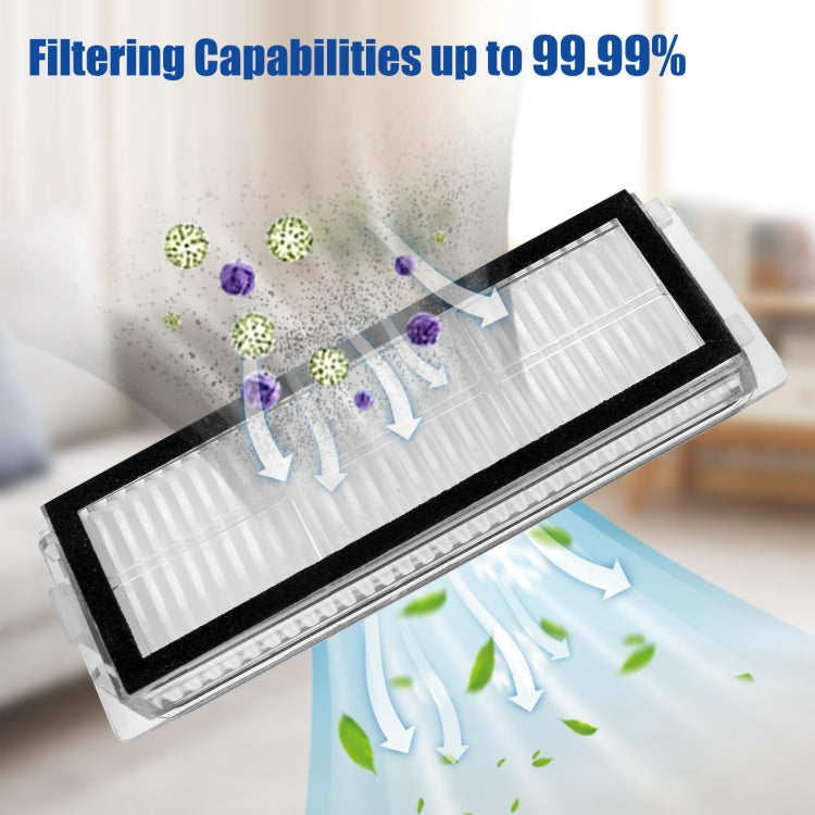 For Dreame L20 Ultra / X20 Pro / X20 Pro Plus Robot Vacuum Accessories 1pair White Side Brush - For Xiaomi Accessories by PMc TechLife | Online Shopping South Africa | PMc TechLife | Buy Now Pay Later Mobicred