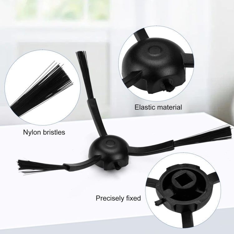 For Dreame L20 Ultra / X20 Pro / X20 Pro Plus Robot Vacuum Accessories 1pair White Side Brush - For Xiaomi Accessories by PMc TechLife | Online Shopping South Africa | PMc TechLife | Buy Now Pay Later Mobicred