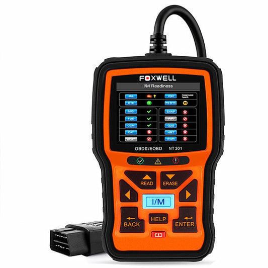FOXWELL NT301 OBD2 Car Fault Diagnostic Instrument Live Data Code Reader Tool - free shipping - PMC Jewellery - Order now!