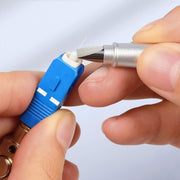 Tungsten Steel Fiber Cutting Knife Pen Type Portable Bare Fiber Cutter, Style: Flat Blade
