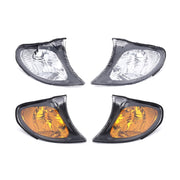 For 2002-2005 BMW 3 Series E46 Car Front Corner Parking Turn Signal Lights(Yellow Left OE 63137165859)