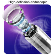 Household Visual Ear Excavator High-Definition Ear Wax Removal Picking Stick(Black)