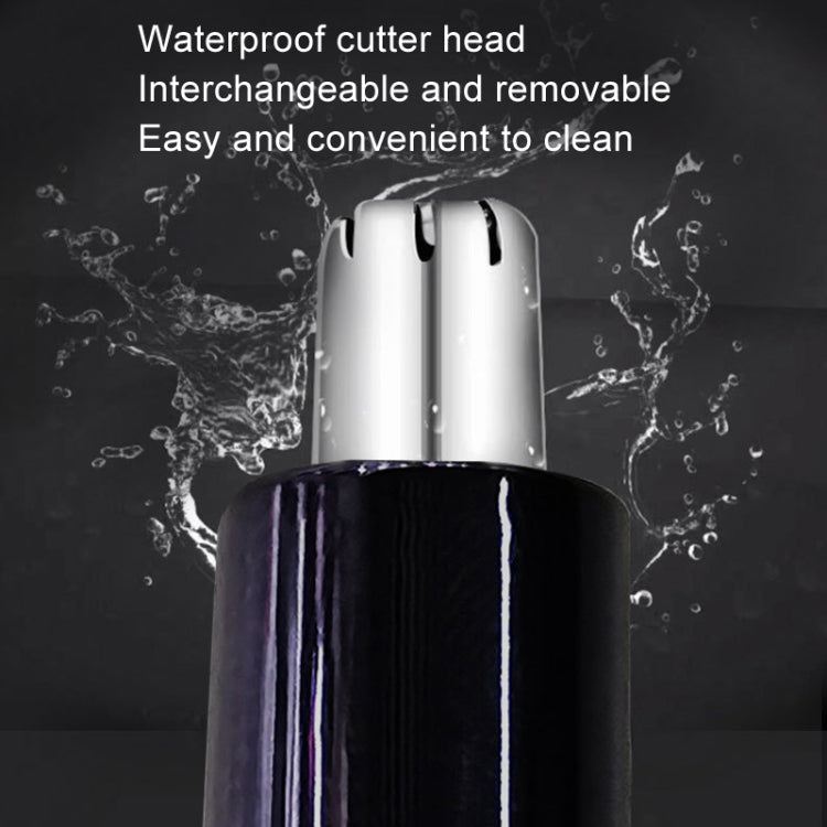 SPORTSMAN SM-431 2 In 1 Electric Nose Hair Repairer Rechargeable Eyebrow Shaver Body Hair Trimmer(Blue Black) - free shipping - PMc TechLife - Order now!