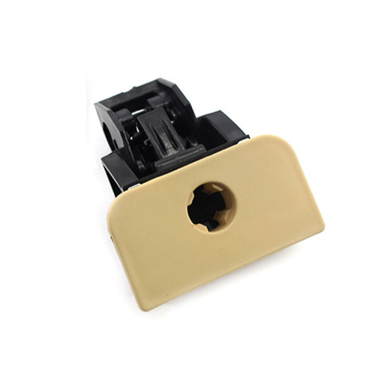 For 2002-2009 Volkswagen Polo OE 6Q0857131D Glove Box Lid Handle, Color: Beige With Hole - Door Handles by PMC TechLife | Online Shopping South Africa | PMC TechLife | Buy Now Pay Later Mobicred