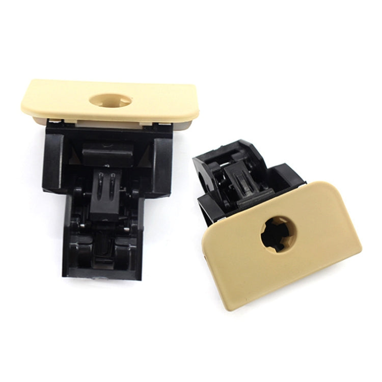 For 2002-2009 Volkswagen Polo OE 6Q0857131D Glove Box Lid Handle, Color: Beige With Hole - Door Handles by PMC TechLife | Online Shopping South Africa | PMC TechLife | Buy Now Pay Later Mobicred