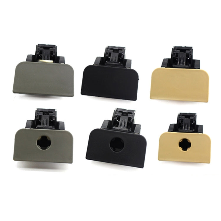 For 2002-2009 Volkswagen Polo OE 6Q0857131D Glove Box Lid Handle, Color: Beige With Hole - Door Handles by PMC TechLife | Online Shopping South Africa | PMC TechLife | Buy Now Pay Later Mobicred
