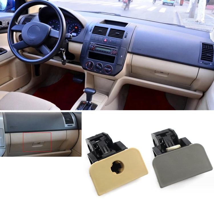 For 2002-2009 Volkswagen Polo OE 6Q0857131D Glove Box Lid Handle, Color: Gray - Door Handles by PMC TechLife | Online Shopping South Africa | PMC TechLife | Buy Now Pay Later Mobicred