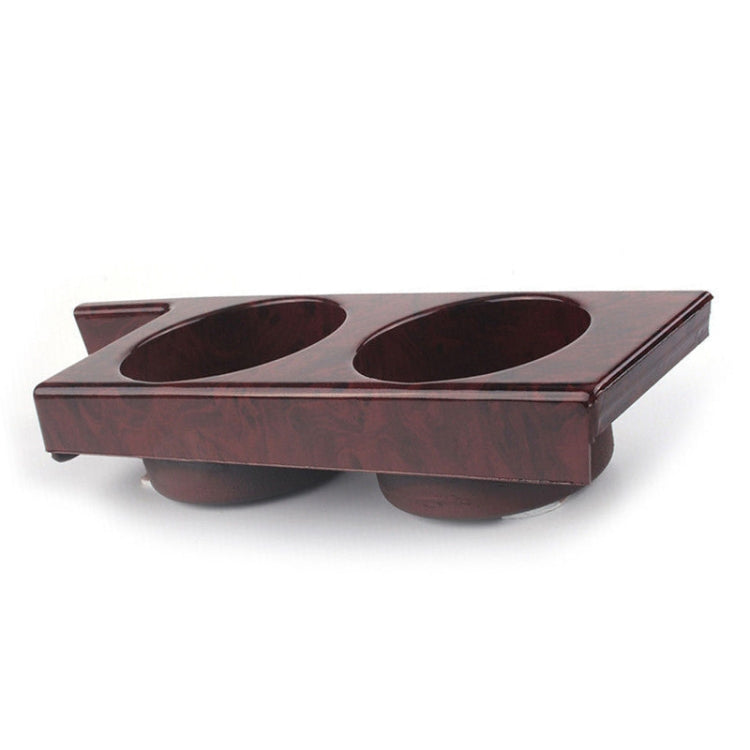For BMW 5 Series E39/528i/530i/M5 Left-hand Drive Car Central Control Cup Holder, Color: Rosewood Color - Car Drink Holders by PMC TechLife | Online Shopping South Africa | PMC TechLife | Buy Now Pay Later Mobicred